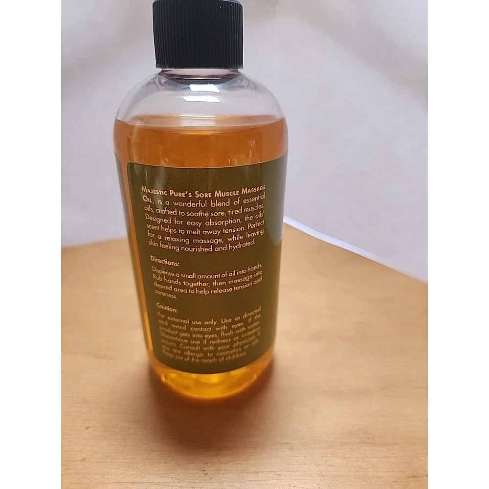 MAJESTIC PURE Arnica Sore Muscle Massage Oil for Body‎